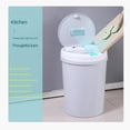 thumbnail image 2 of GUOOL Prettyia 12L SMART RUBBISH BIN AUTOMATIC INDUCTION SENSOR DUSTBIN KITCHEN Gray, 2 of 9