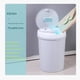 thumbnail image 2 of Contenedor de basura con sensor inteligente de 12 l, dispensador de basura para interiores de cocina con tapa, sin ruido gris, 2 of 9