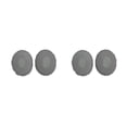 thumbnail image 4 of sweethay Cojín Almohadillas para los oídos Orejera transpirable de cuero profesional Reemplazo de protección auditiva para auriculares OE2 Gris Gris 2piezas, 4 of 6