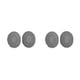 thumbnail image 2 of Monstrate Cojines Almohadillas para los oídos Reemplazo de auriculares transpirables para auriculares Bose OE2 Gris 2Conjunto, 2 of 6