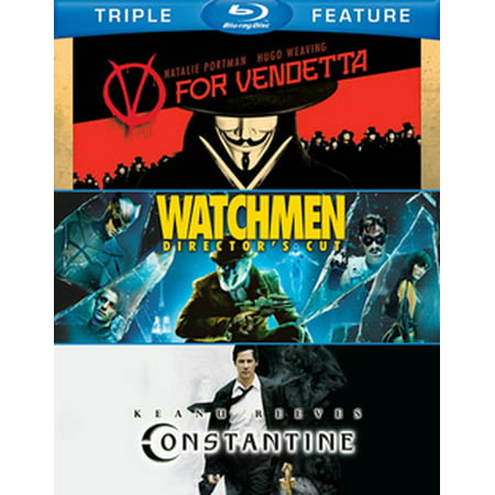 V for Vendetta / Watchmen / Constantine (Blu-ray)