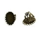 thumbnail image 5 of 10 piezas de anillo ajustable de filigrana retro en blanco/base cabujones ovalados de 25 x 18 mm. Bronce Yuyangstore anillos de filigrana en blanco, 5 of 8