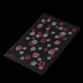 thumbnail image 2 of Abbracc 100 Chocolate Cookies Favor Candy Cello Bags Frosted Floral Pattern Pouch, 2 of 9