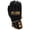 Black/Gold, variant on Franklin Sports MLB Batting Gloves - CFX Pro PRT Heavy Duty Protective Baseball + Softball Batting Gloves - Adult Padded Reinforced Leather - Adult Small - Black + Gold