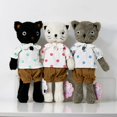 thumbnail image 4 of Muñecos de peluche de gatos kawaii, animales de peluche para vestir a un gato, juguetes suaves para novias, niñas, regalos de cumpleaños y Navidad, 4 of 5