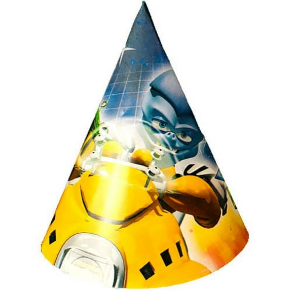 Butt-Ugly Martians Vintage 2001 Cone Hats (8ct)