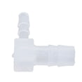 thumbnail image 4 of Plastic Hose Connector, Standard Size L Type 90° Elbow Barb Reducer Joints Easy To Connect 10PCS Scratch Resistant  For Industrial Use For Aquarium 8x4MM,12x6MM, 4 of 8