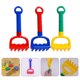 thumbnail image 4 of BRIGHTFUFU 3 piezas de juguetes de rastrillo de arena para playa, juguetes de arena para jugar, juguetes de playa para niños al aire libre., 4 of 7