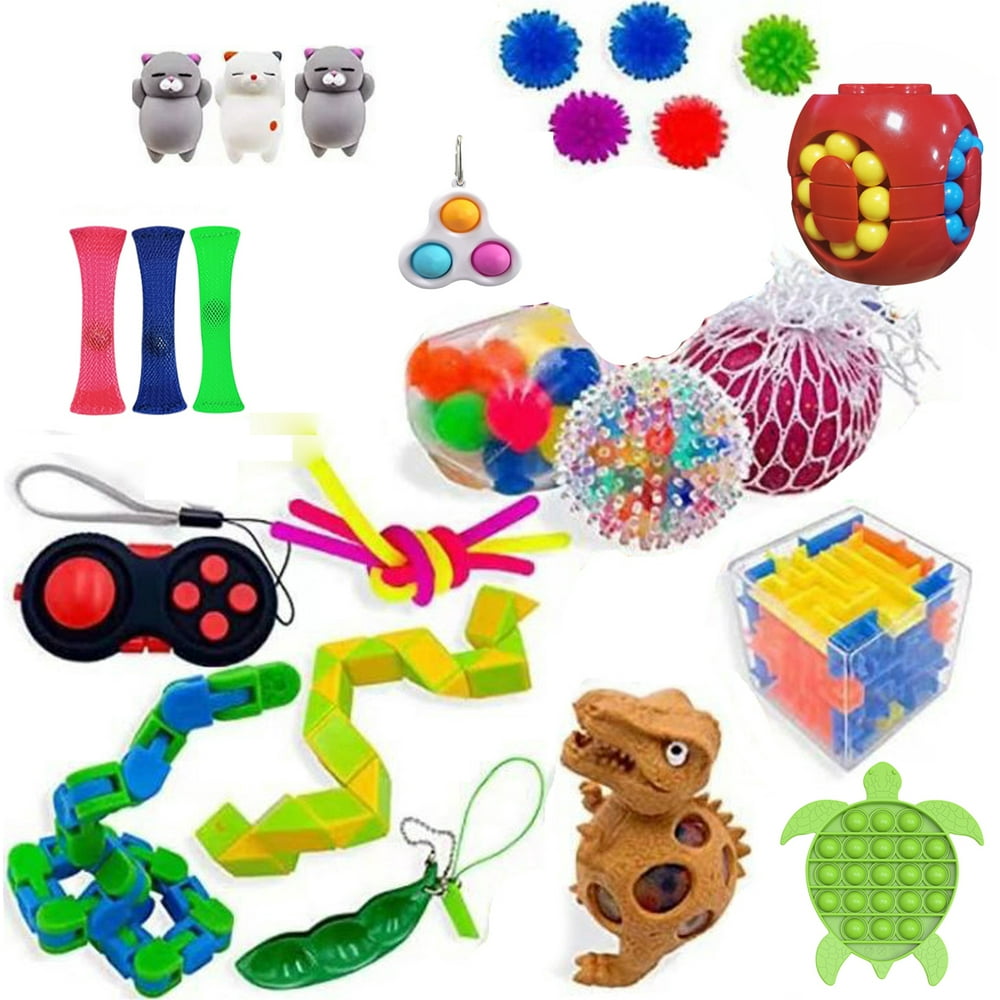 Mxiqqpltky Sensory Fidget Toys Pack for Kids or Adults Figetget Toys Pack Hand Toys Stress
