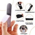 thumbnail image 2 of Qarigey 23 Pieces Hat Size Tape Black Reducer Sticker Filler Sweatband Foam Liner Fitted Protector Reducing for Tighten Caps Tools Sombreros 110x20x5mm 1PC Qarigey BFH000254-02, 2 of 6