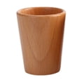 thumbnail image 2 of deevoka 5xWood Cup Cold or Hot Drinks Handmade Drinking Cup Simple Coffee Mug, 2 of 9