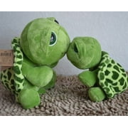 20 cm Super vert grands yeux peluche tortue tortue Animal peluche bébé jouet cadeau
