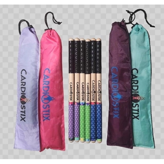 CardioStix Paint Splash Surprise Set - 8.5oz Bundle Highest-Weighted Double Grip (1 PAIR)