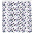 thumbnail image 2 of Bohemian Shower Curtain, Colorful Hand Drawn Dreamcatchers and Feathers with Spots on the Background, Fabric Bathroom Set with Hooks, 69W X 75L Inches Long, Multicolor, by Ambesonne, 2 of 2