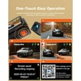 thumbnail image 5 of Dash Cam Front and Rear 4K+1080P, WiFi 6 Dash Camera with 2.99" IPS Display, Free 32GB Card, Night Vision, 24H Parking Mode, G-Sensor, Loop Recording, 5 of 8