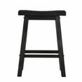 thumbnail image 3 of Boraam Sonoma 24" Backless Saddle Wood Bar Stool in Black Charcoal, 3 of 6