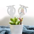 thumbnail image 2 of 1PC Automatic Flower Watering Device Plant Waterer Self Watering Globes Flower Shape Hand Blown ClearPlastic Aqua Bulbs, 2 of 12