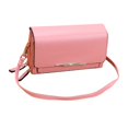 thumbnail image 2 of Bolso de hombro pequeño con gran capacidad para teléfono y artículos esenciales Bolso de mano rosa funcional para mujer, 2 of 8
