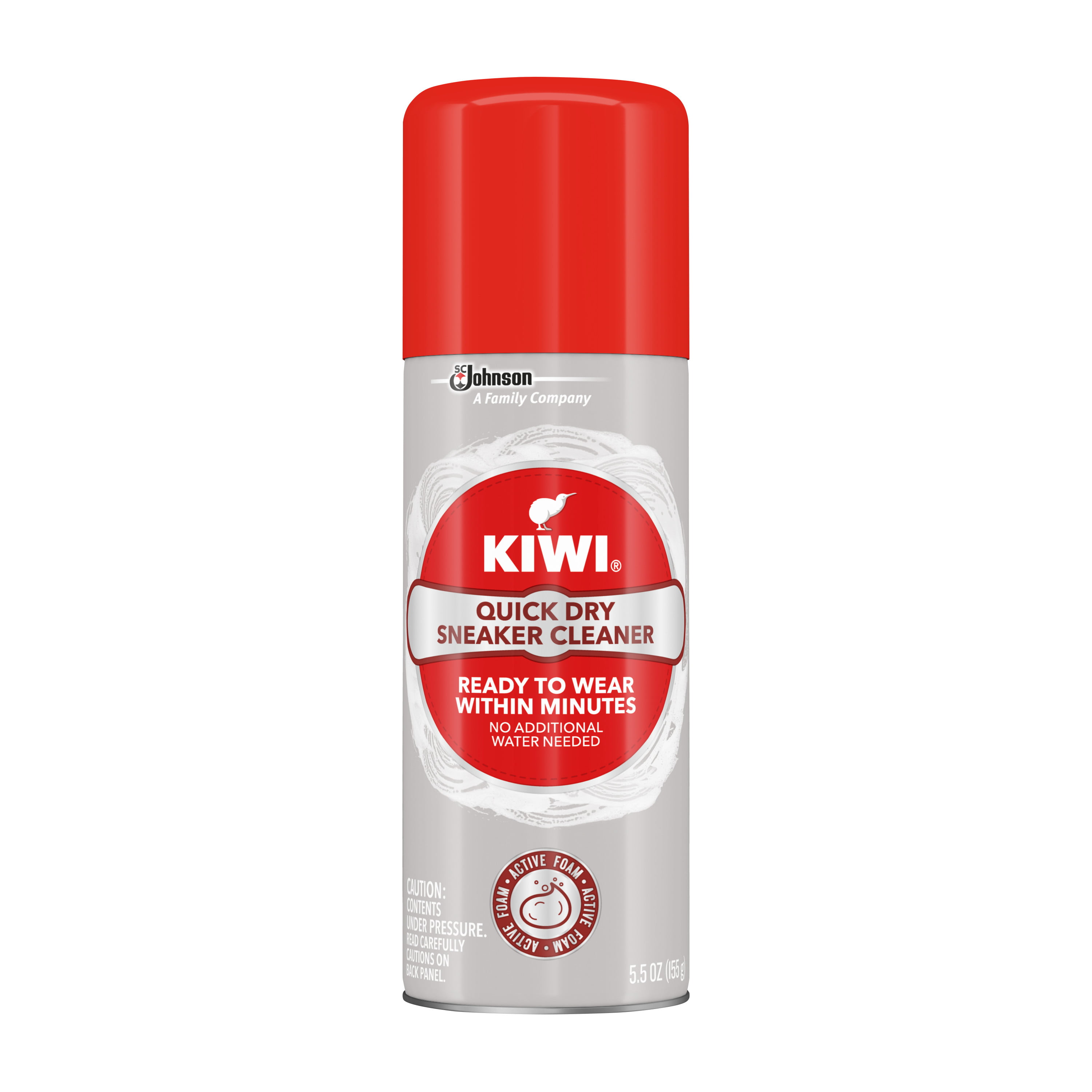 KIWI Quick Dry Sneaker Cleaner Spray, 5 