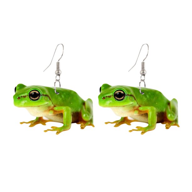 Joyas Impresas Acrílico Animal Regalos Pendientes Regalos Pendientes para mujer Pendientes especiales para mujer Pendientes