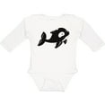 thumbnail image 3 of Inktastic Cute Baby Orca Boys or Girls Long Sleeve Baby Bodysuit, 3 of 5