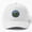 White, variant on Cheaha Mountain Alabama Baseball Cap, 35 of 50 States Highpoint Climber Design, Classic Hat