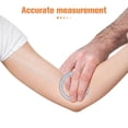 thumbnail image 2 of Goniómetro de 6, 8 y 12 pulgadas, herramienta de transporte profesional, kit de regla de ángulo de medición de plástico de 360 grados, universal, 2 of 7