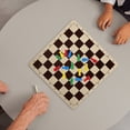 thumbnail image 3 of Miangastore 48pcs Flight Chess Chessman Pawn Game Pieces Wooden Board Game Pieces, 3 of 8