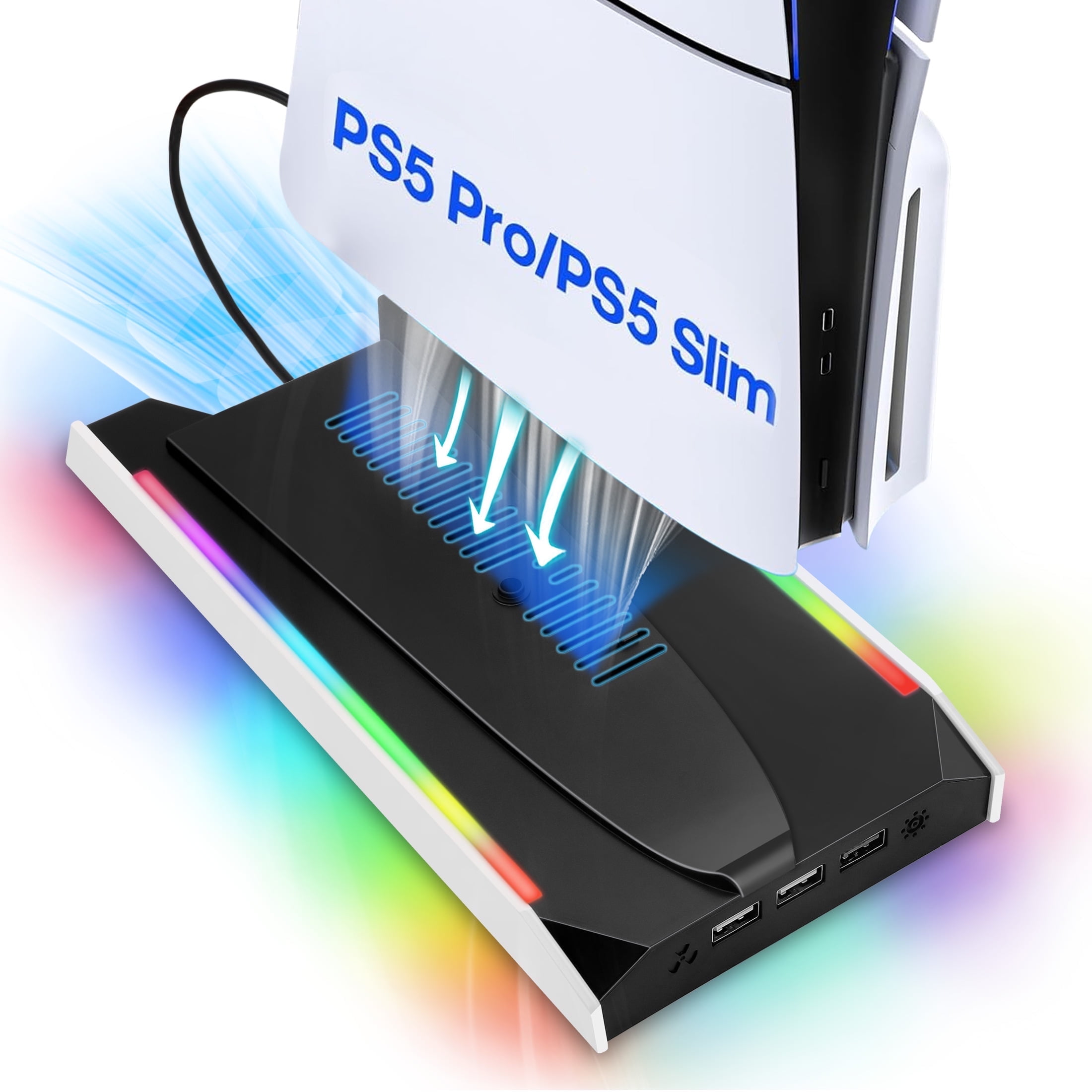 プレーステーション5 TSV Cooling Fan for PS5, 23 Blades and 17 Blades Internal CPU