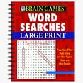 thumbnail image 2 of Brain Games Brain Games - Word Searches - Large Print (Red), (Spiral-Bound), 2 of 2