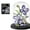 Iris Flowers, variant on WAAYEE Bonsai Potted Flowers Micro Bricks Building Set with Dust Cover - Artificial Flowers Botanical Collection, Creative Gift for Friends for Valentine’s Day, New Year and Birthdays
