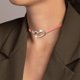 thumbnail image 4 of Anillo Pulsera Funcional Pulseras Mujeres Caliente Multicapa Pulsera Moda Lindo Corazón Pulsera Dulce Pulsera de cuero, 4 of 5