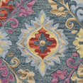 thumbnail image 3 of SAFAVIEH Suzani Dimitar Medallion Wool Area Rug, Blue/Multi, 8' x 10', 3 of 3