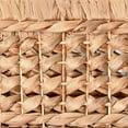 thumbnail image 7 of happimess Hayden Bohemian Cottage Hand-Woven Hyacinth Rectangular Nesting Baskets with Handles, Natural (Set of 3), BSK2012A-3SET, 7 of 7