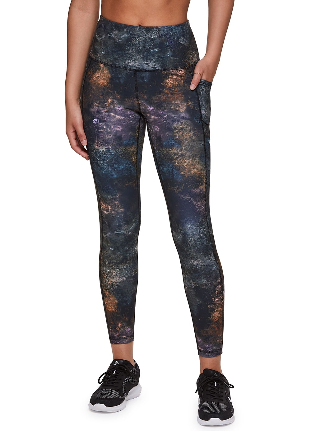 Bliv oppe Slip sko frill RBX Active Women's Athletic Ultra Soft Space Galaxy Legging With Pockets -  Walmart.com