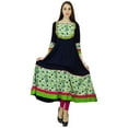 thumbnail image 5 of Phagun Rayon Anarkali Kurta Floral Designer Ethnic Kurti Tunic Dress, 5 of 5