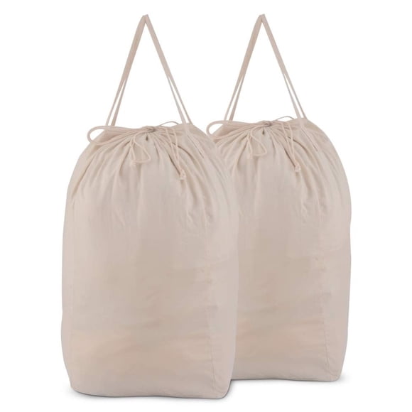 MCleanPin Bolsas de lavandería lavables con asas, 140 L de almacenamiento de ropa sucia para dormitorio universitario, bolsas de lavandería de viaje aptas para cesto de lavandería, forro de lavandería