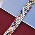 thumbnail image 4 of Mgaxyff Crystal Rhinestone Banding,1yard Multicolor Crystal Glass Rhinestone Chain Hotfix Ribbon Wedding Dress Clothing Decoration,DIY Dress Decoration, 4 of 8