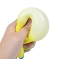 thumbnail image 4 of Banana Squishy Toys Squeeze Banana Stress Ball Bananacake Toys Sensory Squishy Miniatures Novelty Fidget Toy Stress Relief Gifts Adults Kids Party Favors Autism Sensory Toys ADHD Focus, 4 of 6