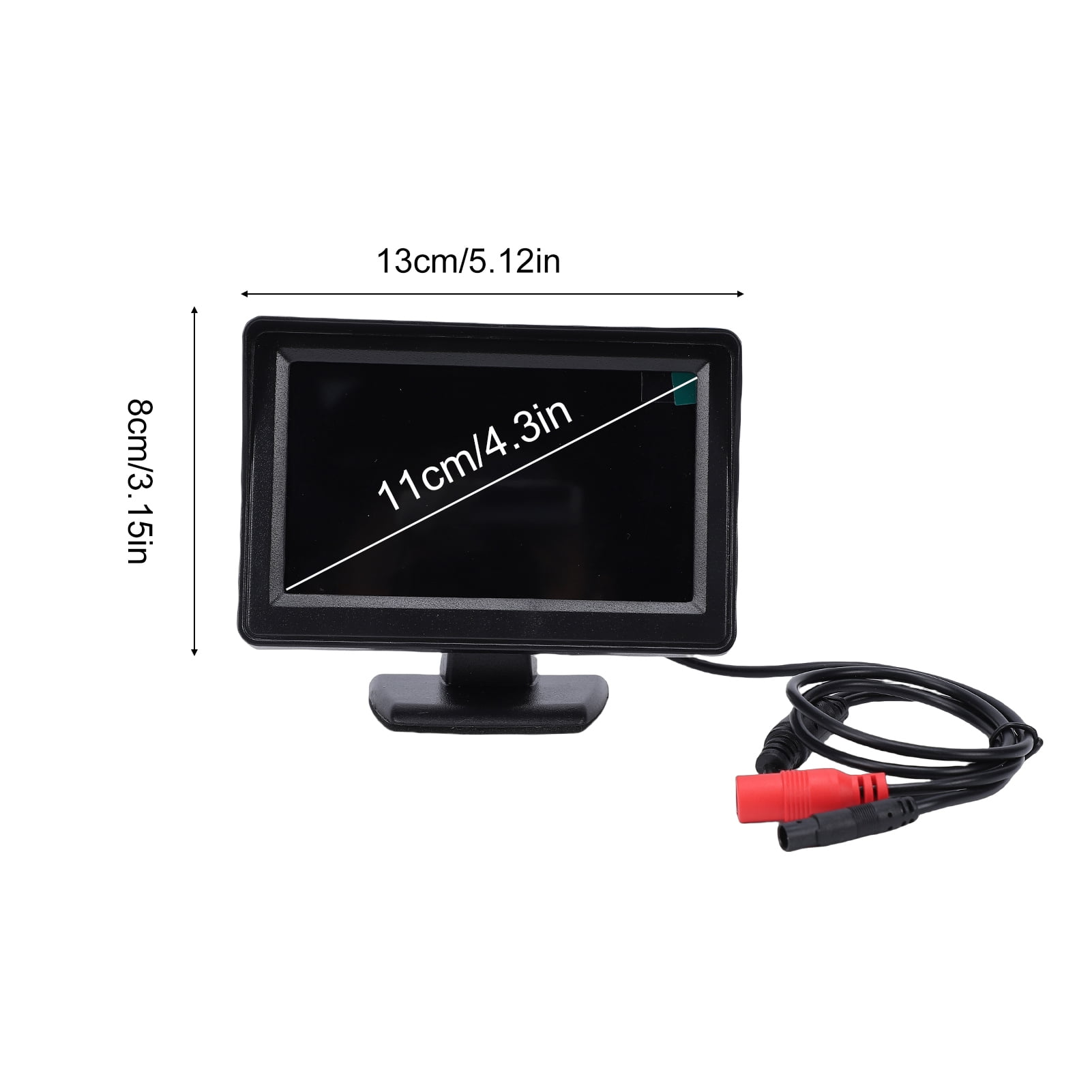 Night Baby Car Camera Baby Car Camera 4.3" Monitor 1080P Rear Facing Backseat Camera with Night Vision 360 Rotation 150 Viewing Angle for Newborn Infant Safety
