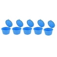 thumbnail image 3 of Reusable Coffee Capsule, 5Pcs 50ml Coffee Filter Cup with Spoon, Compatible with  Models Melody, Genio, Mini Me, Esperta and Circolo, 3 of 7