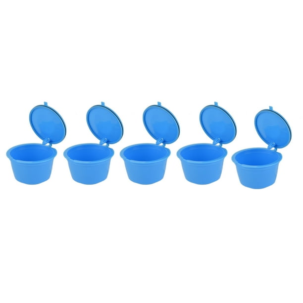 Accesorios para cafeteras, 5 cápsulas de café de 50 ml, cápsulas de café, tazas de cápsulas, materiales ecológicos