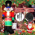thumbnail image 4 of Outdoor Inflatable Christmas Ornaments Nutcracker Soldier, 4 of 5