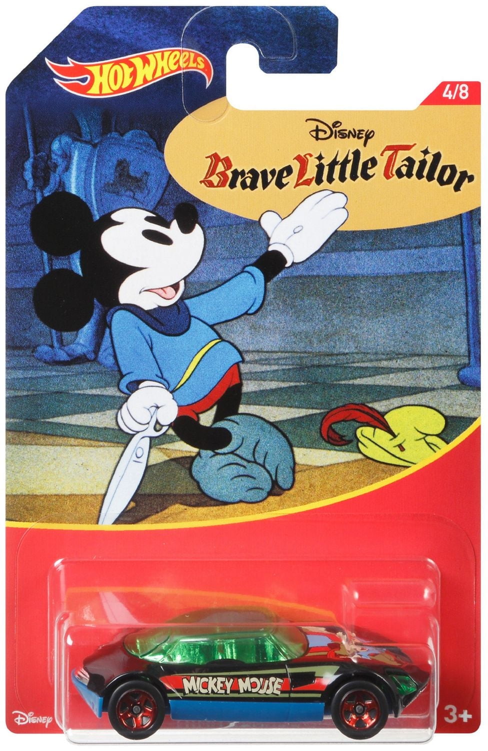 Hot Wheels Disney Mickey Mouse Brave Little Tailor Vehicle