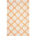 thumbnail image 3 of Safavieh Cedar Brook 5' X 8' Handmade Jute Rug in Ivory and Orange, 3 of 8