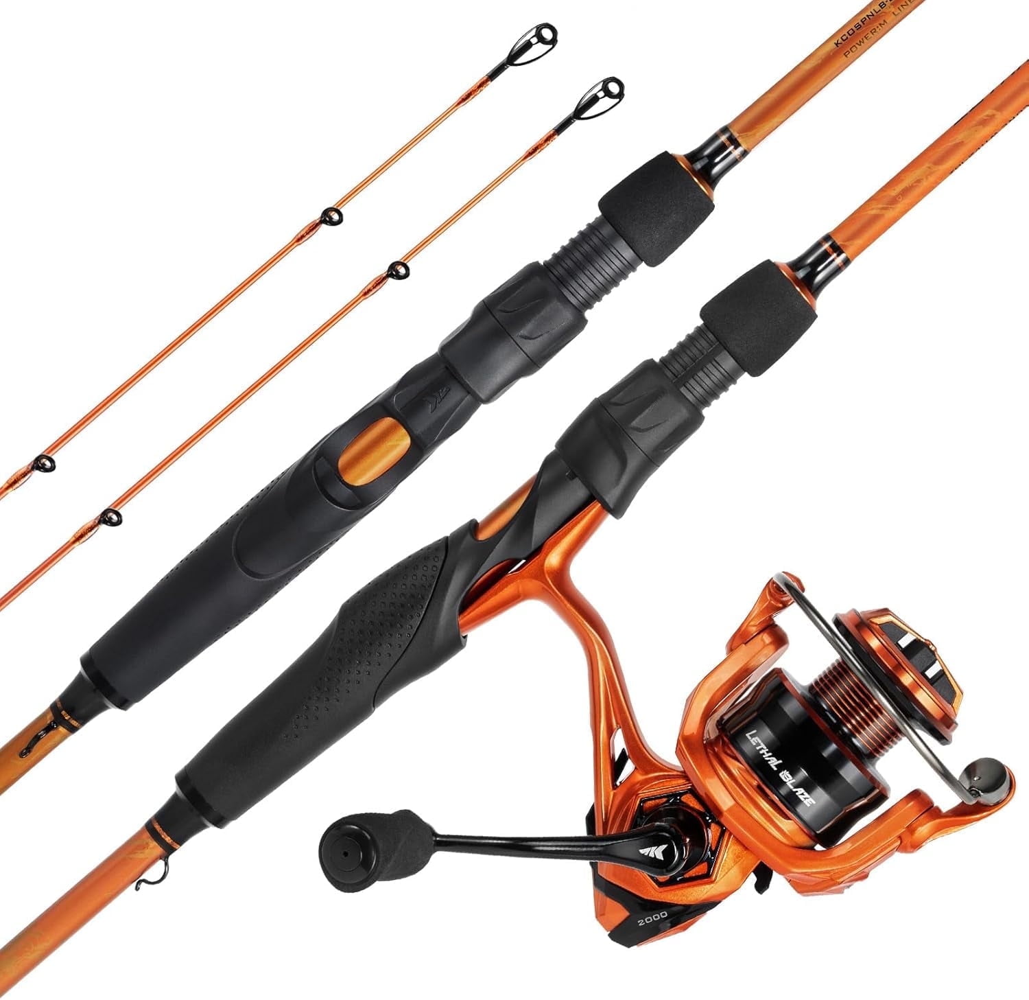 Daiwa Carbon Case Travel Spinning Rod and Reel Combo Kit
