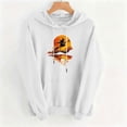 thumbnail image 4 of Ynynloco Halloween Slouchy Hoodies Sweatshirt for Women Casual Long Sleeve Pullover Tops with Pocket Ideal Thanksgiving Season Gift, 4 of 5