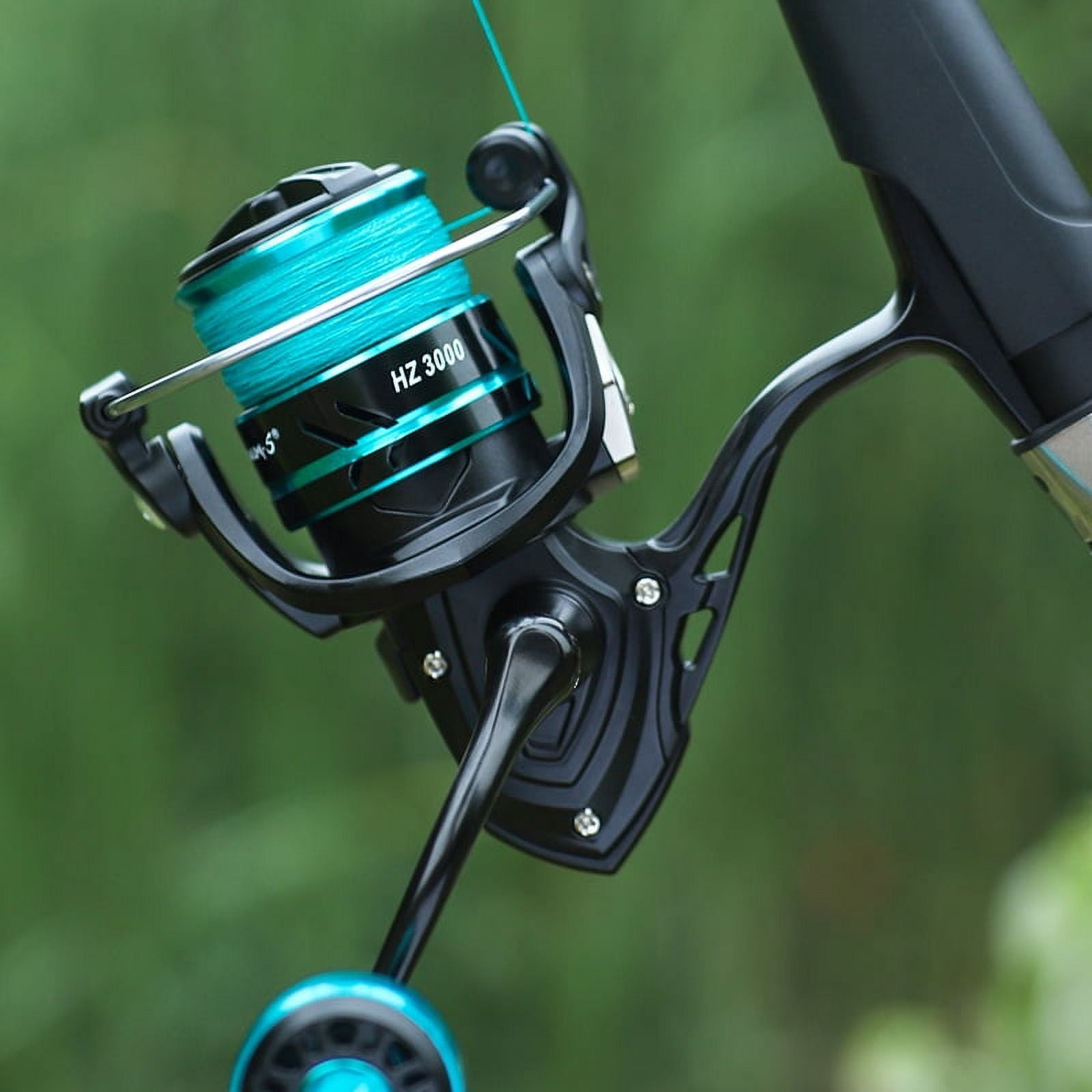 LINNHUE Fishing Reel HZ1000-7000 Max Drag 10kg Metal Spool Grip Spinning Reel For Carp Reel Fishing Accessories Pesca Bass Fish