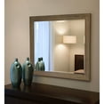 thumbnail image 3 of Rayne Mirrors R063L American Made Barnwood Wall Mirror, 39.5" X 45.5"", Brown Finish, 3 of 5