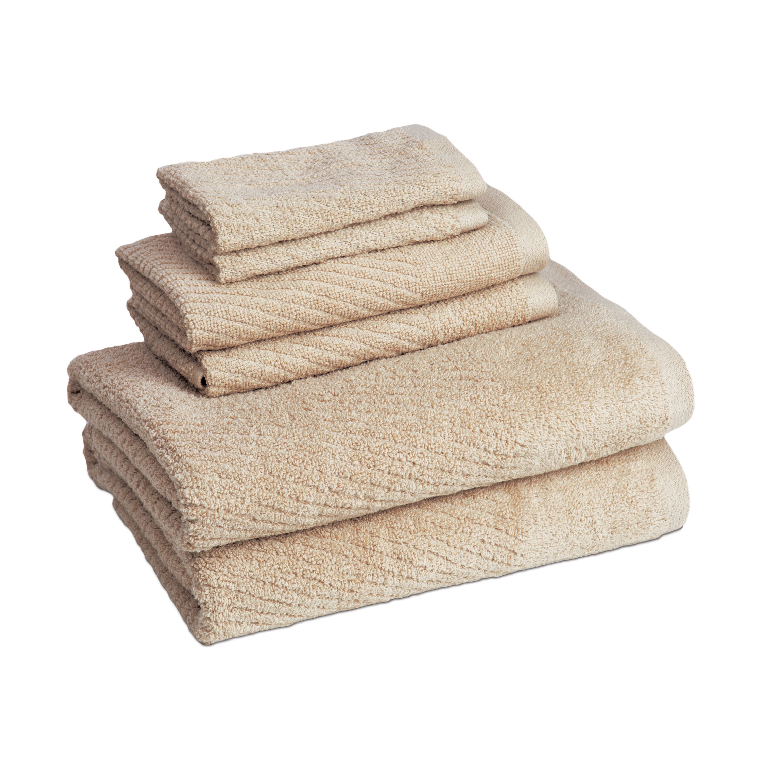 Cambridge Quick Dry 6 Piece Towel Set In Linen - Walmart.com